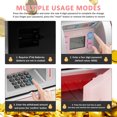 thumbnail image 4 of ATM Piggy Bank For Kids – Digital Electronic Money Bank With Password Protection, Auto Bill Feeder & Realistic ATM Experience, Fun Savings Toy (Requires 3 AA Batteries)​, 4 of 5