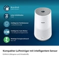thumbnail image 2 of Philips Purificador de aire serie 600, de eficiencia energética con sensor inteligente, para alérgicos, filtro HEPA elimina el 99,97% de los contaminantes, cubre hasta 44 m², control de aplicación,, 2 of 5