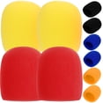 thumbnail image 1 of 10Pcs Handheld Stage Microphone Windscreen Cover Karaoke DJ Microphone Covers, 1 of 8