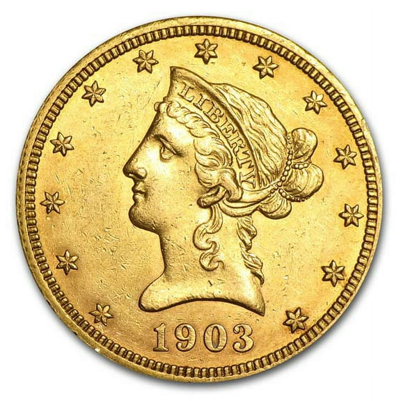 1903-O $10 Liberty Gold Eagle AU