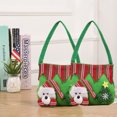 thumbnail image 4 of Bolso de hombro navideño para niños, totalizador lindo de Papá Noel y muñeco de nieve, 4 of 5