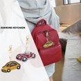 thumbnail image 2 of Cuadros Decorativos 5 piezas DIY coche completo taladro especial forma diamante pintura llaveros colgante Likrtyny embutido en tela, 2 of 9