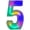 5, variant on LED Neon Letter Lights, Light Up LED Letters Lights Light Up Marquee Letters Lights Letters Neon Signs Battery USB Multicolor