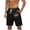 Black, variant on cllios American Flag Swimming Trunks for Men Big and Tall 4th of July Quick Dry Board Shorts Elastic Waisted Beach Shorts with Pockets Workout Drawstring Swim Shorts