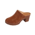 thumbnail image 2 of Taylonsss Women's Chunky Block Heel Slip-On Mules for Spring Summer Casual Office and Daily Wear Comfortable Shoes, 2 of 9