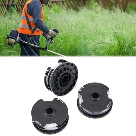 Ruibeauty For Parkside Cordless Grass Trimmer PRTA 20-Li C3 IAN351753 Replacement Spools Pack of 3