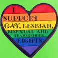 thumbnail image 3 of CafePress - I Support GLBT Rights Light T Shirt - Light T-Shirt - CP, 3 of 4