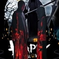 thumbnail image 3 of Halloween Cape Mode Cape à Capuche Cosplay Vampire Cape Costume pour Adultes, 3 of 10