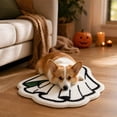 thumbnail image 6 of Yhmxh Halloween Bathroom Rugs, Halloween Ghost Shaped Bath Mats, Farmhouse Non-Slip Area Rug, Fluffy Absorbent Ghost Doormat for Bathroom Halloween Decorations 15.7x23.6 Inches, 6 of 6