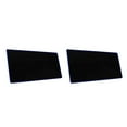 thumbnail image 2 of Youkk Non Wear Resistant Computer mouse pad Notebook Soft Edge Seamed Mouse Pad Office Rubber Fabric Mat Multiple size blue 210*260*3mm 2Set, 2 of 6