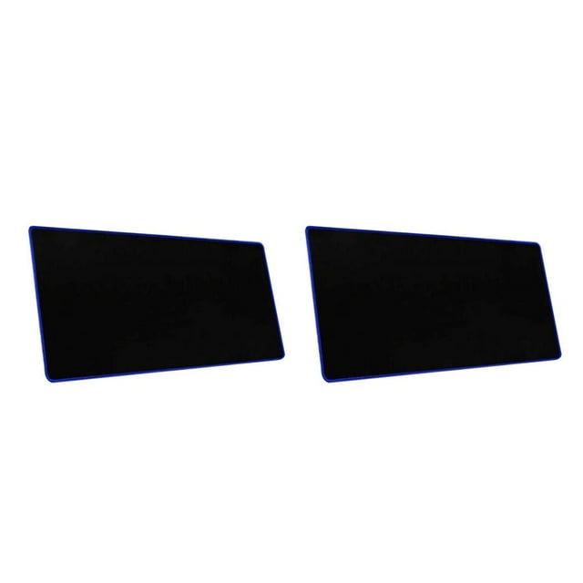 relayinert Dropshipping Non Wear Resistant Computer Notebook Soft Edge Seamed Mouse Pad Office Rubber Fabric Mat Valentine's Day Gift blue 210*260*3mm 2Set