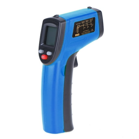 

Digital Infrared Thermometer Industrial Temperature Non- with Backlight -50-380°C（NOT for Humans）Battery not included