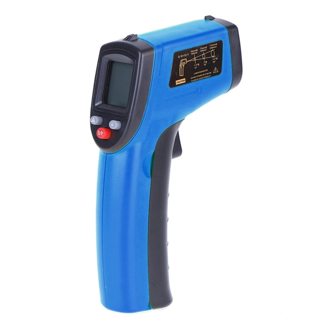 Termómetro infrarrojo digital Láser Pistola de temperatura industrial sin contacto con luz Abanopi Termómetro industrial