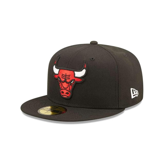 Gorra New Era NBA Chicago Bulls 59FIFTY Ajustada Talla 8 Negra