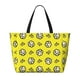 thumbnail image 2 of Fotbe White Popcorn Bolsa de Viaje para Playa - Resistente al Agua, Bolsa Tote de Gran Capacidad y Ligera con 7 Bolsillos para Mujeres y Hombres, 2 of 7