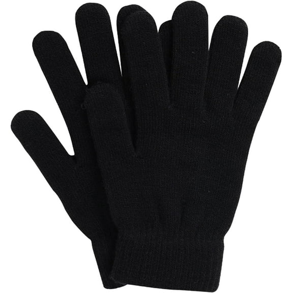 1Pairs Stretchy Mittens Sports Knitted Gloves Unisex Magic Gloves Winter Full Finger Elastic Warm Mittens for Women Men