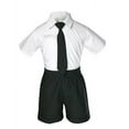 thumbnail image 5 of Baby Boy Toddler Formal Vest Shorts 6pc Set Suit Vest Necktie 23 Color Pick S-4T, 5 of 5