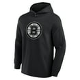 thumbnail image 2 of Men's Fanatics Black Boston Bruins Elements Blaze Tri-Blend Long Sleeve Hoodie T-Shirt, 2 of 3
