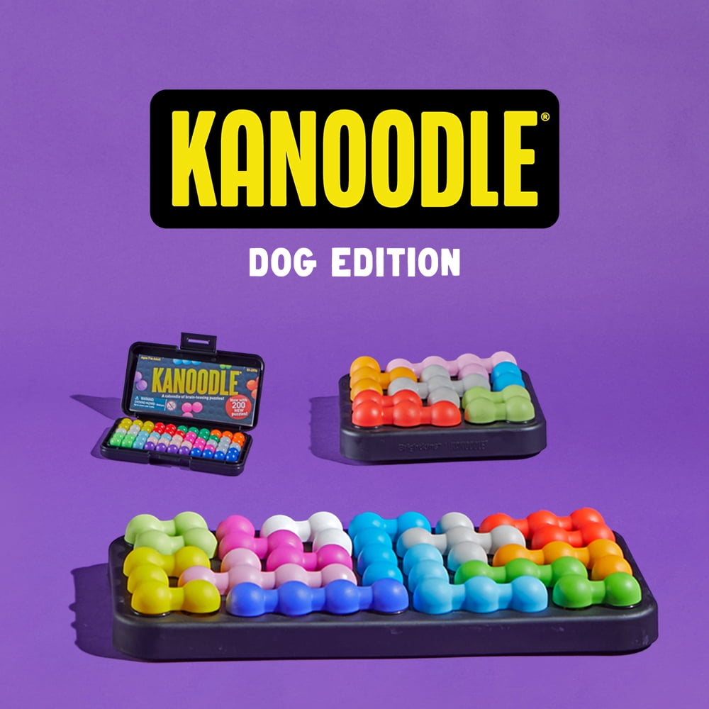 Brightkins Kanoodle Dog Edition Small, Interactive Dog Toys, Dog Puzzle Toy, Enrichment Toy For Dogs, Dog Slow Feeder