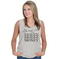 thumbnail image 3 of Show Me the Money Funny Movie Quote Tank Top Tee Shirt Women Brisco Brands L, 3 of 5
