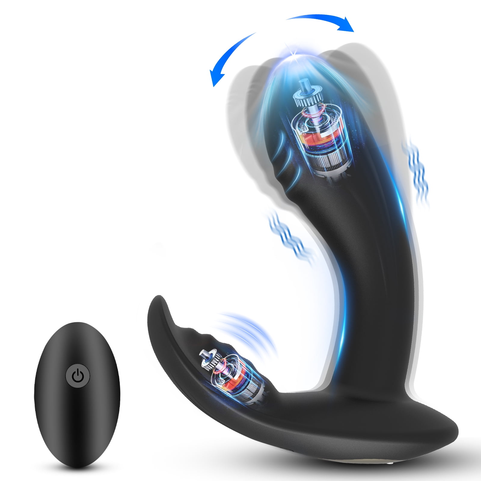 QVOX Wearable Clitoral G Spot Vibrator for Women, 7 Vibrating Mode  Female Vibratorss, Wireless Female Vibrator, Rechargeable Toy Vibrator for Men Women Couples, Waterproof Vibrator Bullet