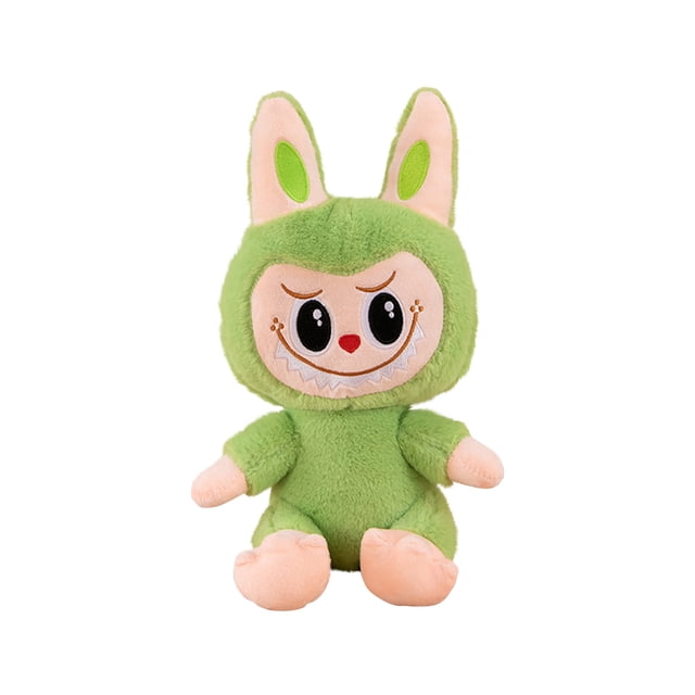 POP MART Labubu Stuffed Doll Plush Clearance! 16 Inch The Monsters Labubu Stuffed Plushies, Ideal Christmas Birthday Valentines Stuffed Doll Gifts for Kids and Adults (Green)