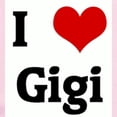 thumbnail image 2 of CafePress - I Love Gigi Infant Bodysuit - Baby Light Bodysuit, Size Newborn - 24 Months, 2 of 4