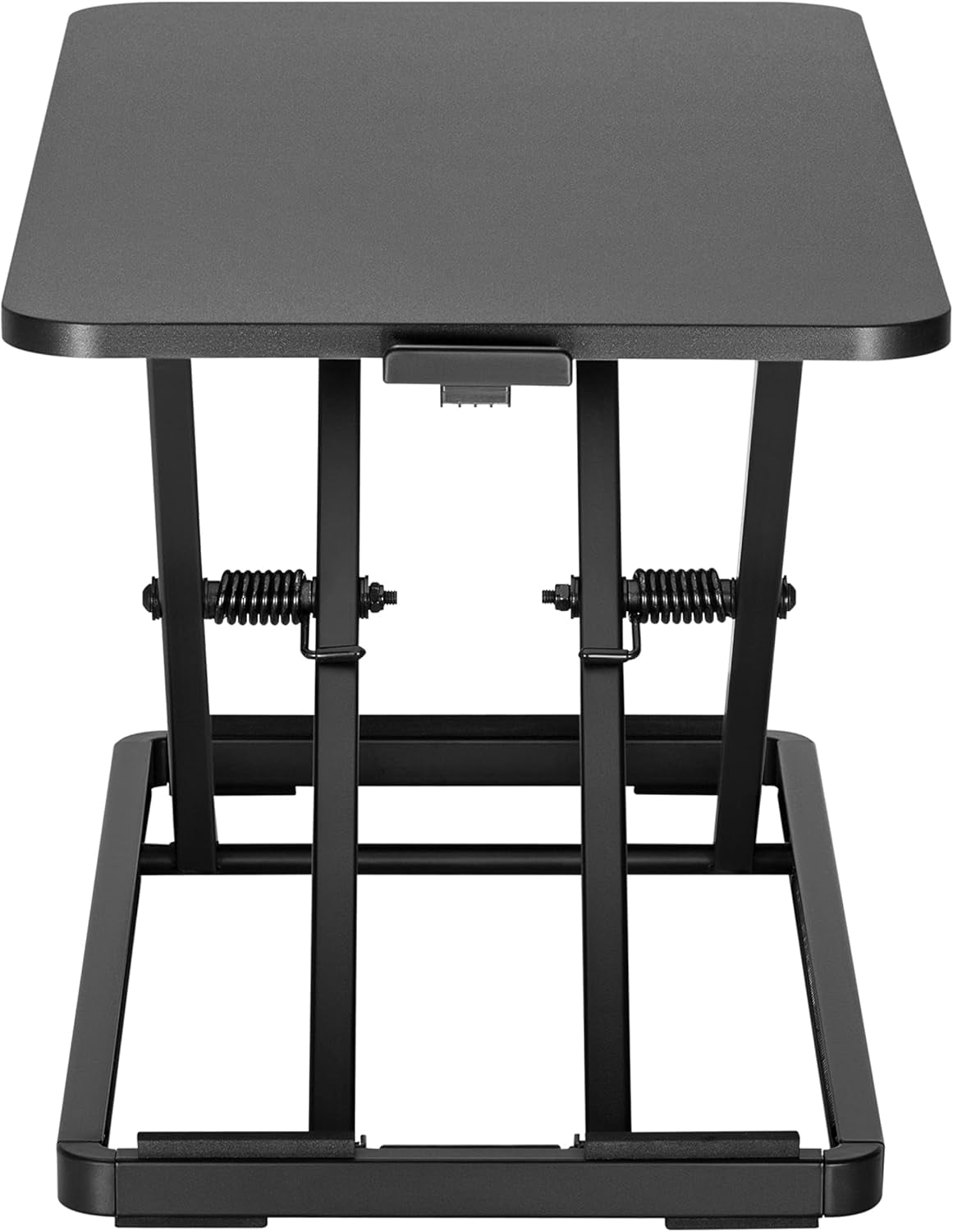 Ultra Slim 24" Laptop, Keyboard and Mouse Stand | Sit Stand Adjustable Riser for Standing Desks | Lifts Up to 15.6 Inches | 5 Height Levels