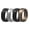 Pack H: Black, Silver B, Black, Bronze B, variant on Thunderfit Men's Patterned Silicone Rings, 8mm Wide 2.2mm Thick Rubber Bands, 1-Pack, Size 5.5 - 6 (16.50mm)