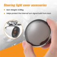 thumbnail image 4 of 4Pcs For Turn Signal Light Indicator Lens Cover For Harley Sportster 1200 Touring Dyna Softail Fatbo, 4 of 5