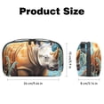 thumbnail image 5 of Rhinoceros Portable Oxford Cloth Charger Case with Waterproof Design - 5.9x9.44x3.14 in - PC Case, Storage Pouch, Cable Organizer Desk, Cable Box Organizer, 5 of 6