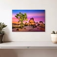 thumbnail image 2 of Elephant Stock Joshua Tree National Park Iv Wall Art - Horizontal Canvas Wall Art - Living Room Wall Decor - Places Canvas - Pink And Brown Decor By Susanne Kremer - 12" x 8", 2 of 8