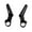 Style:Bright style, variant on 2pack Folding Bicycles Handlebars Extension Ergonomic Bike Handlebars Extenders for Mountain Bike and Commuting