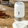 thumbnail image 5 of TERGAYEE Coffee Grinder Electric,Small Cordless Coffee Grinder Mini,USB Charging Coffee Bean Grinder with Multiple Grinding Settings,for Travel Camping Office Kitchen Home, 5 of 7