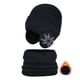 thumbnail image 1 of Toallas para el cabello, toalla para exfoliar el cabello con botones, gorro abullonado con banda para el sudor para mujeres y hombres, una gorra, 1 of 3