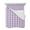 Purple, variant on Plaid Yellle, Full Size Down Alternative Comforter, Lightweight Comforter Quilt Bedding Set with Pillow Shams Rural Abstract Geometric Lattice All Seasons Bed Comforter Duvet Insert 78"x90"