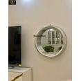 thumbnail image 5 of NauticalMart Aviator Jet Engine Cowling Mirror 24" - Spitfire Wall Mount Décor, 5 of 5