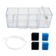 thumbnail image 1 of Caja de filtro para pecera, sistema de filtración silencioso con flujo de goteo. Accesorios para pecera. A, 1 of 9