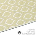thumbnail image 4 of 2 x 3 Foot Heavy Duty Low Pile Area Rug - Ultra-Thin Non Slip Area Rug - Washable Cotton Indoor Rug for Front Door Foyer Rug for Entryway, 4 of 7