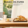 thumbnail image 4 of WEUVEB 100Pcs Oil Resistant Baking Paper Natural Parchment Sheets for Grilling, 4 of 8