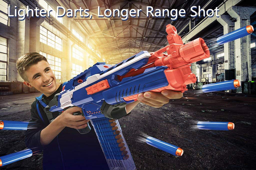 1000pcs For Refill Kids Toy Gun Bullet Darts Round Head Blasters 