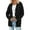 Black, variant on PRETTYGARDEN Womens Oversized Cable Knit Cardigan Fall Fashion Long Sleeve Open Front Chunky Sweaters Winter Coats