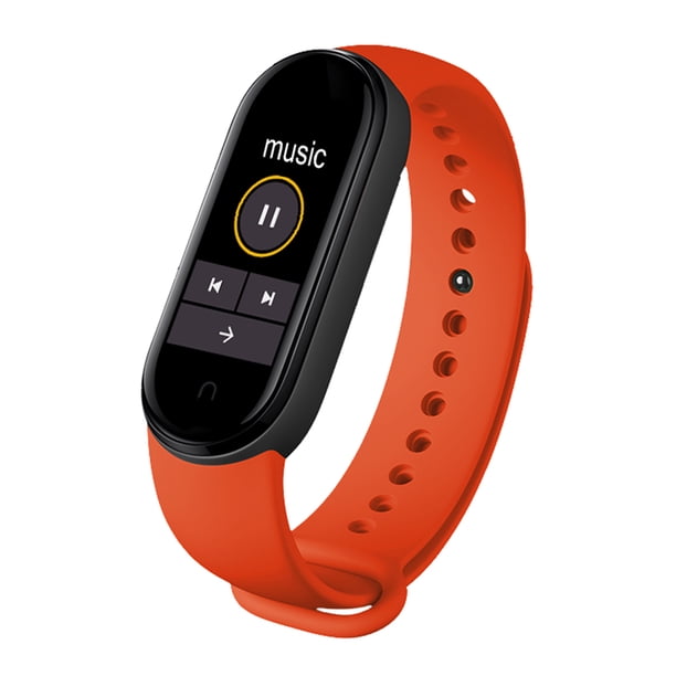 M6 Fitness Tracker Sport Reloj inteligente Ritmo cardíaco Monitor de presión arterial Pulsera