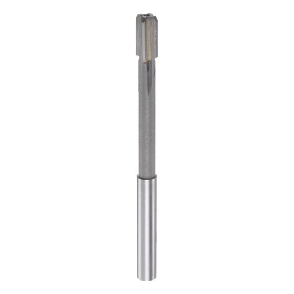 Uxcell 7.8mm Carbide Tip 4 Straight Flutes Round Shank Lathe Machine Chucking Reamer Cutter