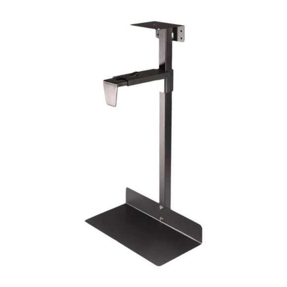 Soporte para computadora debajo del escritorio, regalo, negro, resistente, fácil de montar, soporte de pared para PC