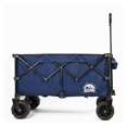 thumbnail image 2 of Maxwell en Plein Air Pliant Chariot de Camping avec Plus de Roues de Silence, Navy, 2 of 6