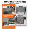 thumbnail image 5 of Vevor KSSCP180X300MZXMQV0 Retractable Side Awning, 71 x 118 in. Outdoor Privacy Screen, 180g Polyester Water-proof Retractable Patio Screen - Gray, 5 of 5