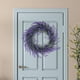 thumbnail image 5 of Guirnalda artificial de flor Zulema Corona de lavanda 38 cm para Decoración del hogar, 5 of 8