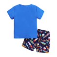thumbnail image 4 of Futezty Toddler Boys Clothes Clearance Sale Summer Outfit Sets, Summer Children's Sports Quick Drying Clothes Boys Football Short Sleeved Basketball Shorts Basketball Training Sportswear Suit, 4 of 7