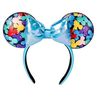 Disney Parks Mickey Minnie Christmas Snowglobe Holiday Ears Headband NEW Disney Parks Holiday Christmas Snow Globe Minnie Mickey Ears  main image 4